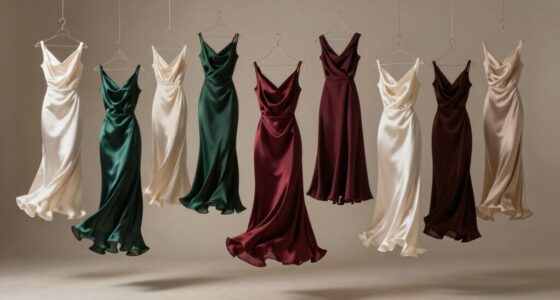 elegant silk dress selections