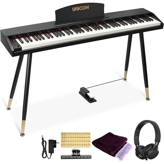 Digital Piano Keyboard 88-Key Semi-Weighted