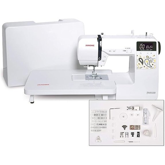 Janome JW8100 Computerized Sewing Machine