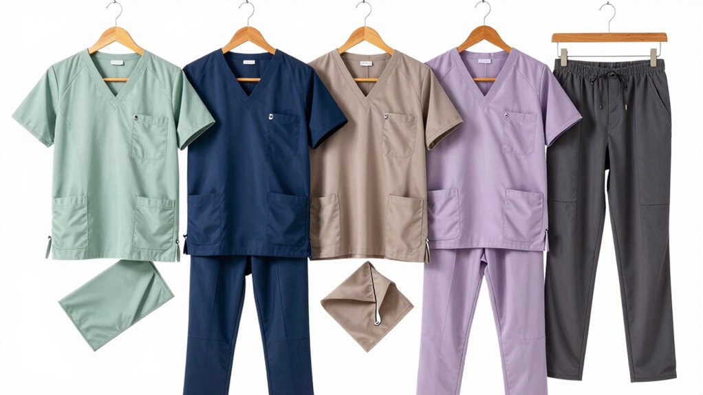 comfortable practical scrubs selection