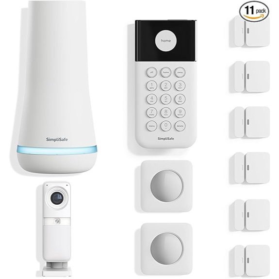 SimpliSafe 11-Piece Home Security System (Gen 3)