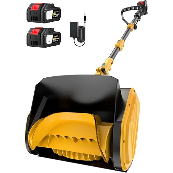 Electric Snow Shovel 21000RPM Cordless Yellow