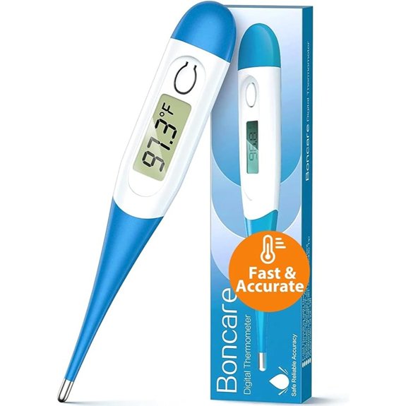 Boncare Digital Oral Thermometer with Fever Alarm