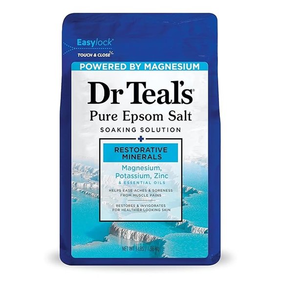 Dr Teal's Epsom Salt Restorative Minerals (3 lbs)