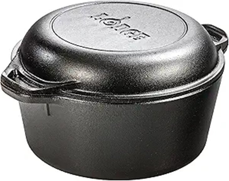 Lodge 5 Qt Cast Iron Dutch Oven