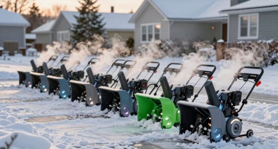 eco friendly electric snow blowers
