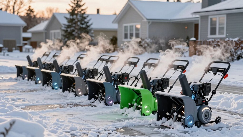 eco friendly electric snow blowers