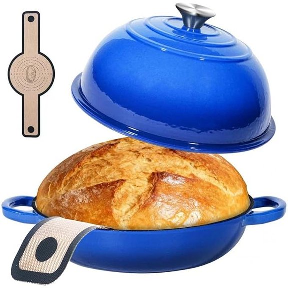 ONKO 6QT Enameled Cast Iron Dutch Oven