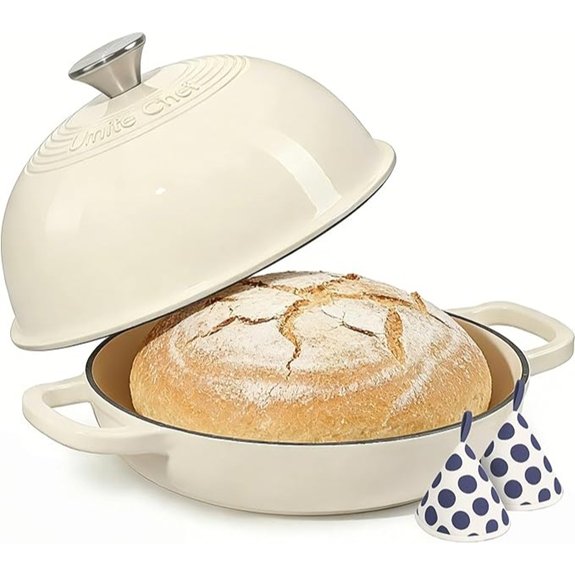 Enameled Cast Iron Dutch Oven 6 Qt