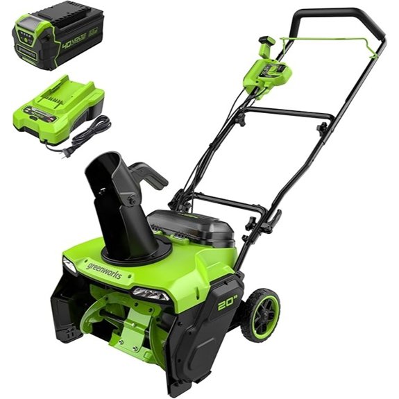 Greenworks 40V 20'' Snow Thrower 5Ah Battery