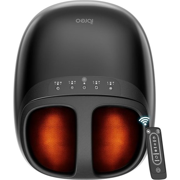 Shiatsu Foot Massager with Heat & Compression