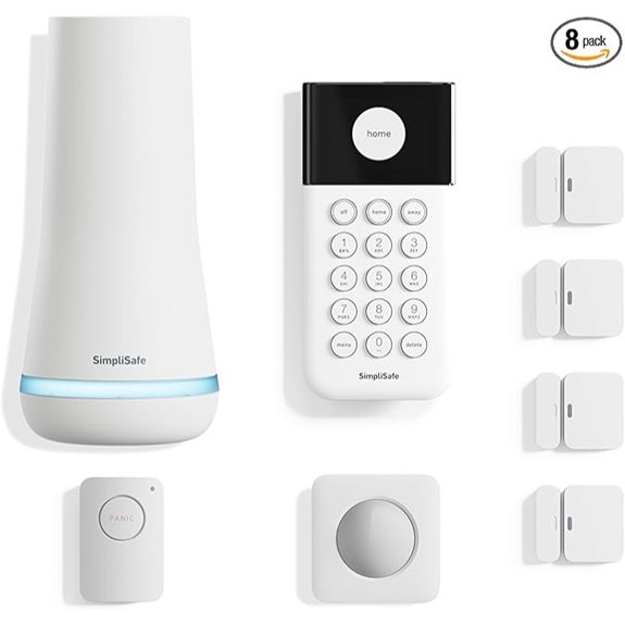 SimpliSafe 8-Piece Home Security System