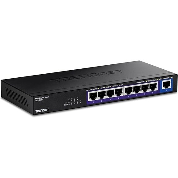 TRENDnet 9-Port Multi-Gig Switch (TEG-S591)