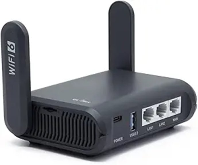 GL.iNet GL-AXT1800 Slate AX Portable Router