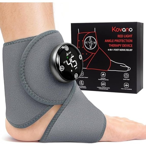 Fit Pro Foot Massager with Heat & Red Light