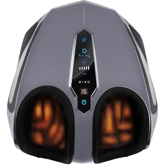 MIKO Foot Massager with Shiatsu and Heat