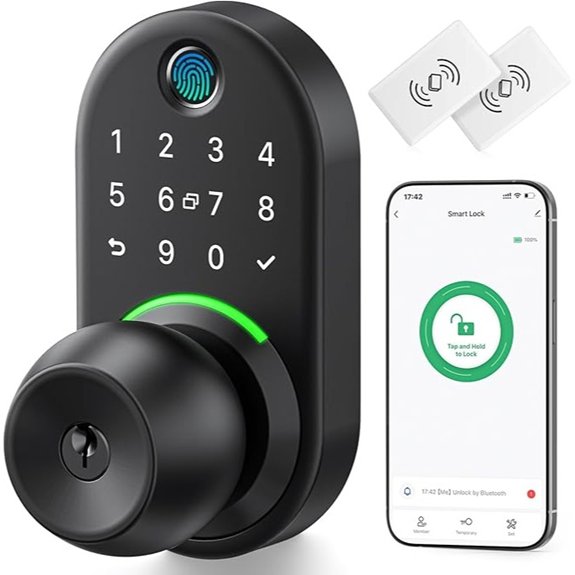 Yamiry Keypad Smart Door Lock with Handle