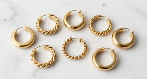 timeless 14k gold hoops