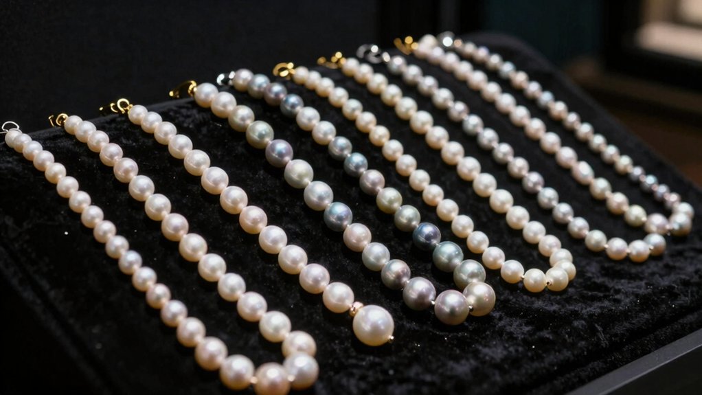 timeless pearl necklace selection