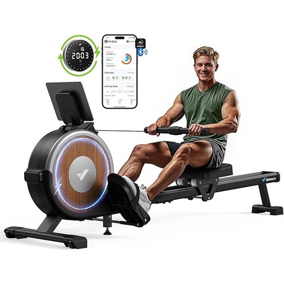 MERACH Rowing Machine with 16 Levels