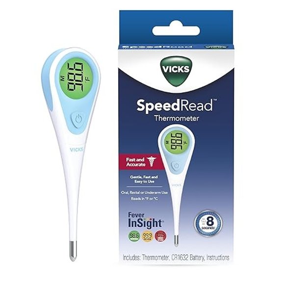 Vicks SpeedRead Digital Thermometer for All Ages