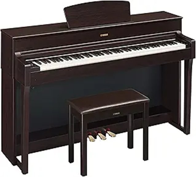 Yamaha YDP184 Digital Piano with Bench