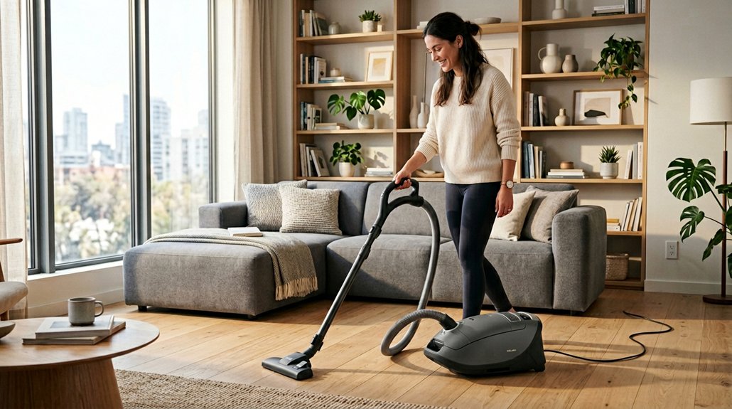 quiet canister vacuums for apartments