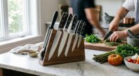 knife sets with block sharpeners